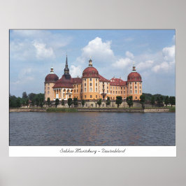 Póster Castillo de Moritzburg