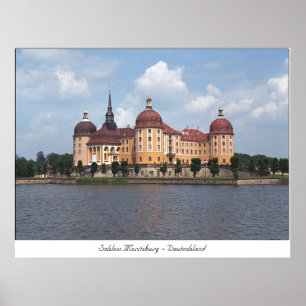 Póster Castillo de Moritzburg