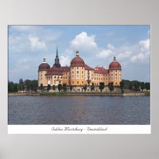 Póster Castillo de Moritzburg