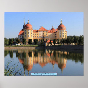 Póster Castillo de Moritzburg, Alemania