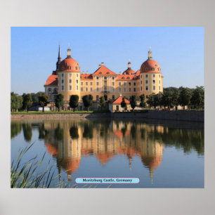 Póster Castillo de Moritzburg, Alemania