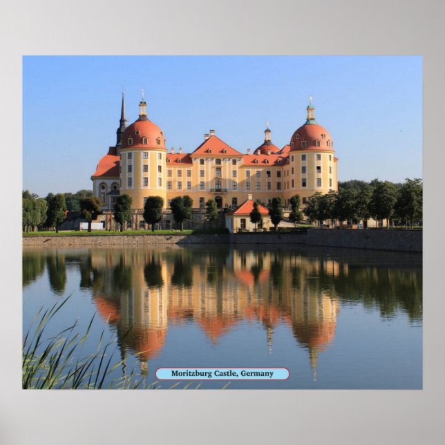 Póster Castillo de Moritzburg, Alemania (Frente)