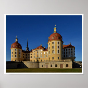 Póster Castillo de Moritzburg, Sajonia, Alemania