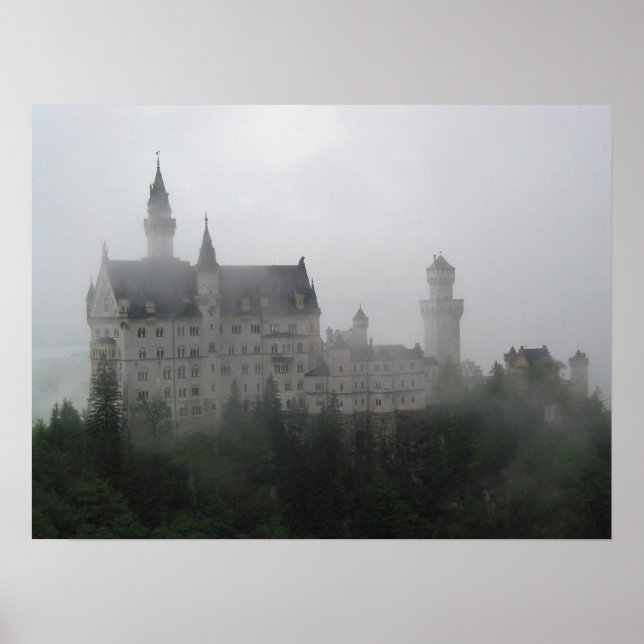 Póster Castillo de Neuschwanstein (Frente)