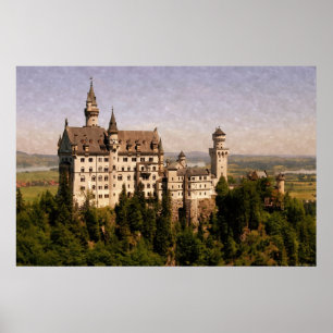 Póster Castillo de Neuschwanstein