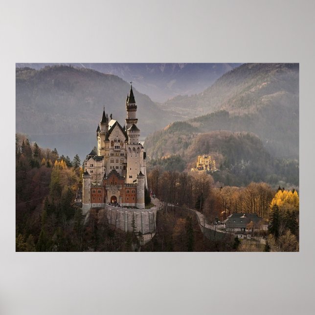 Póster Castillo de Neuschwanstein Alemania (Frente)