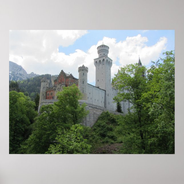 Póster Castillo de Neuschwanstein - Alemania (Frente)