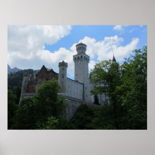 Póster Castillo de Neuschwanstein - Alemania