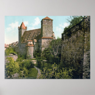 Póster Castillo de Nuremberg