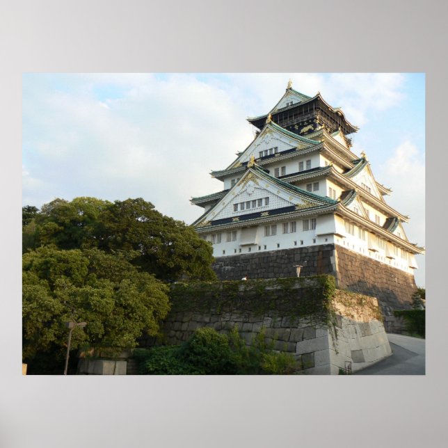 Póster Castillo de Osaka (Frente)