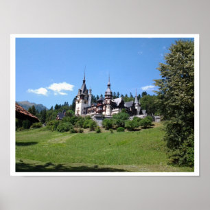 Póster Castillo de Peles, Sinaia, Rumania
