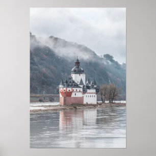 Póster Castillo de Pfalzgrafenstein - Alemania