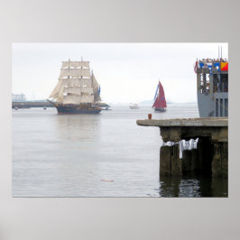 Póster Castillo de Picton seguido por Jolly Brise