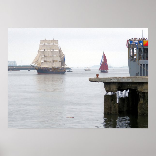 Póster Castillo de Picton seguido por Jolly Brise (Frente)