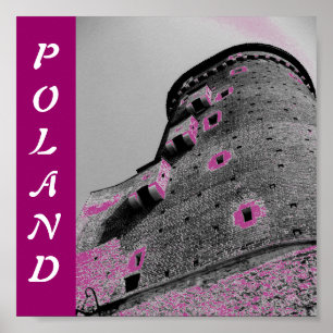 Póster Castillo de Polonia