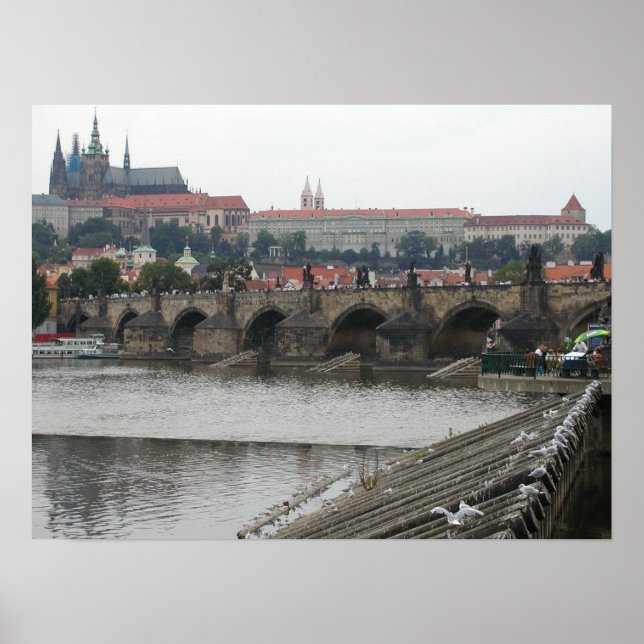 Póster Castillo de Praga (Frente)