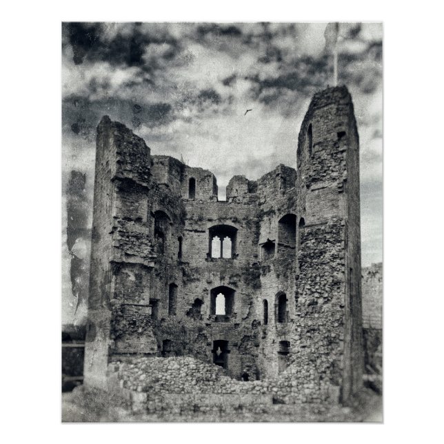 Póster Castillo de Raglan (Anverso)