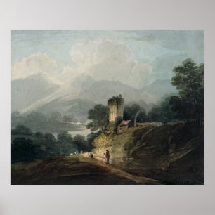 Póster Castillo de Ross, Killarney, condado Kerry