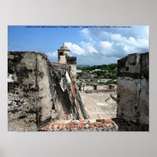 Póster Castillo de San Felipe de Barajas Cartagena 1