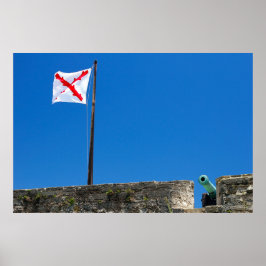Póster Castillo de San Marcos, Monumento Nacional, Florid