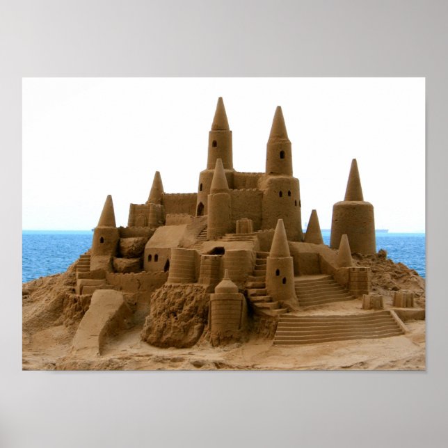 Póster Castillo de Sand (Frente)