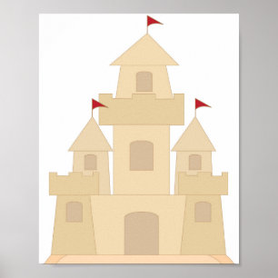 Póster Castillo de Sand
