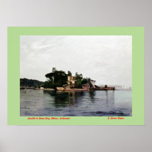 Póster Castillo de Santa Cruz (Oleiros. A Coruña)