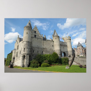 Póster castillo de steen