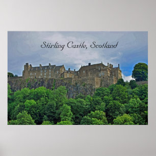 Póster Castillo de Stirling, Escocia