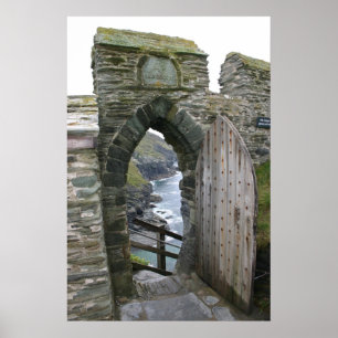 Póster Castillo de Tintagel