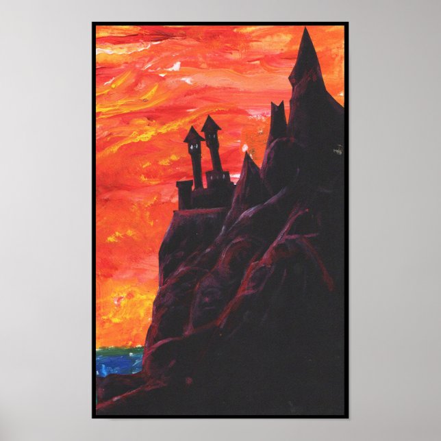 Póster Castillo de vampiros (Frente)