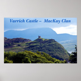 Póster Castillo de Varrich - MacKay Clan