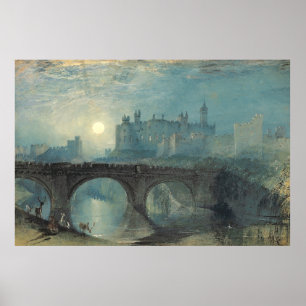 Póster Castillo de William Turner Alnwick