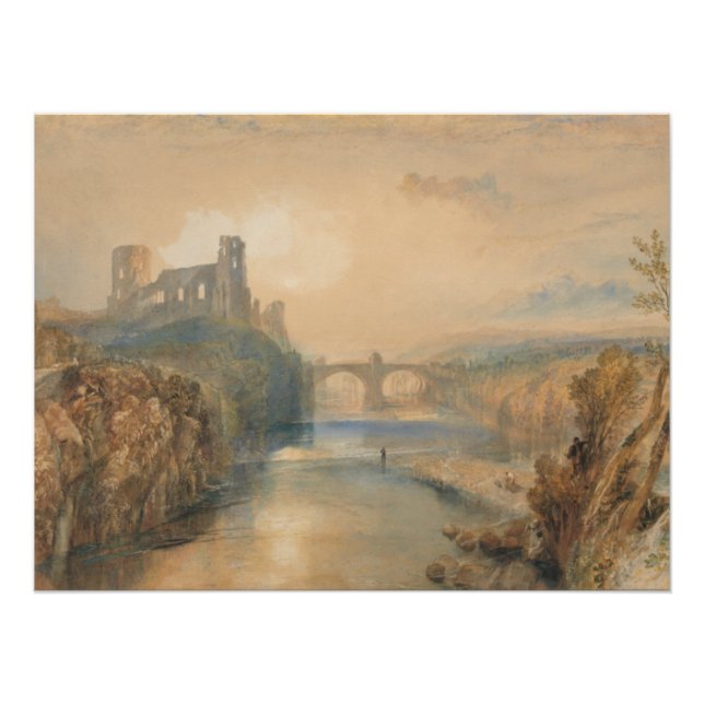 Póster Castillo de William Turner Barnard (Anverso)