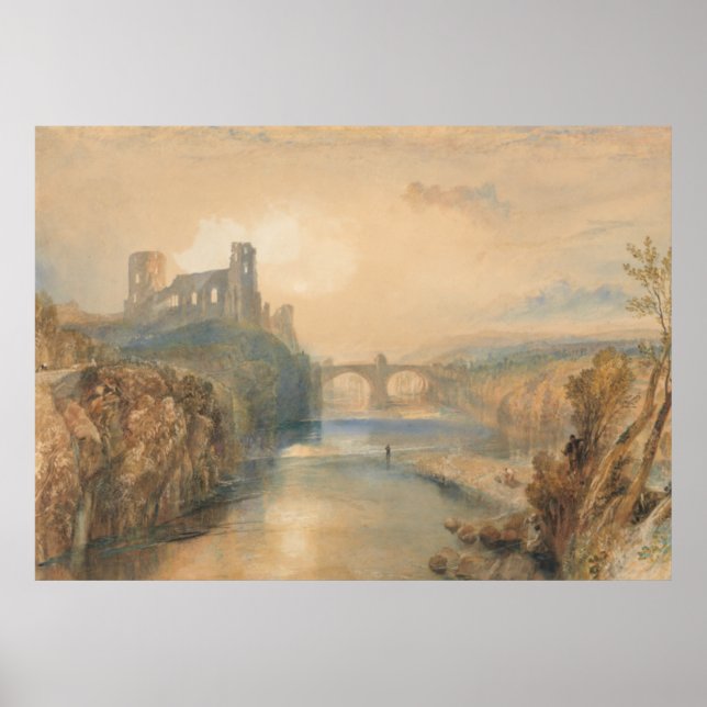 Póster Castillo de William Turner Barnard (Frente)