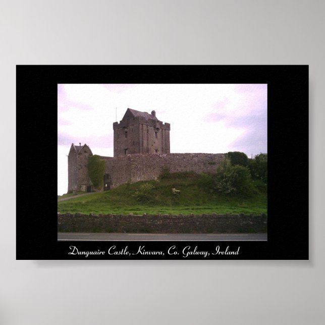 Póster Castillo Dunguaire, Kinvara, Co.. (Frente)
