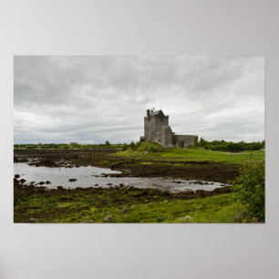 Póster Castillo Dunguaire, poster de Irlanda