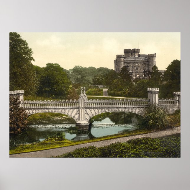 Póster Castillo Eglinton, Irvine, Ayrshire, Escocia (Frente)