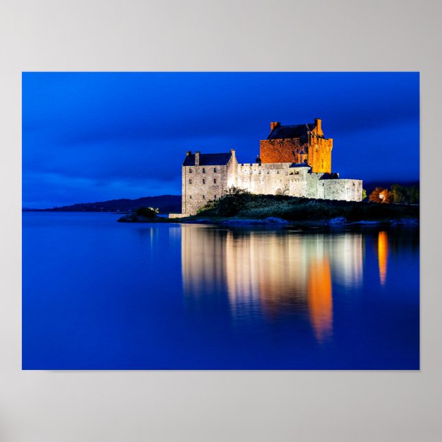 Póster Castillo Eilean Donan (Frente)