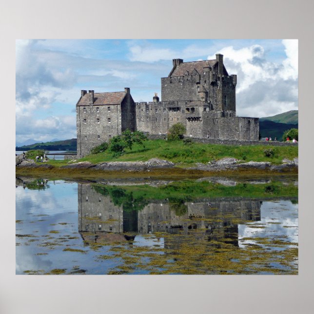 Póster Castillo Eilean Donan (Frente)