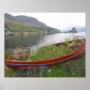 Póster Castillo Eilean Donan, Escocia. El famoso Eilean 4