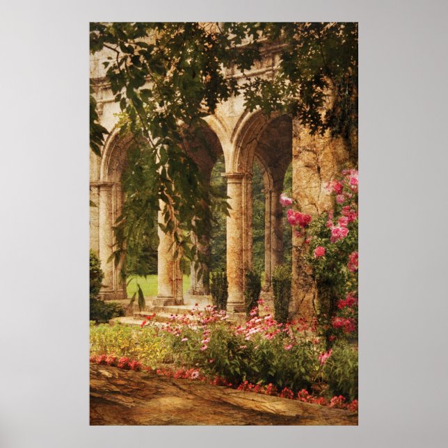 Póster Castillo - El jardín secreto (Frente)