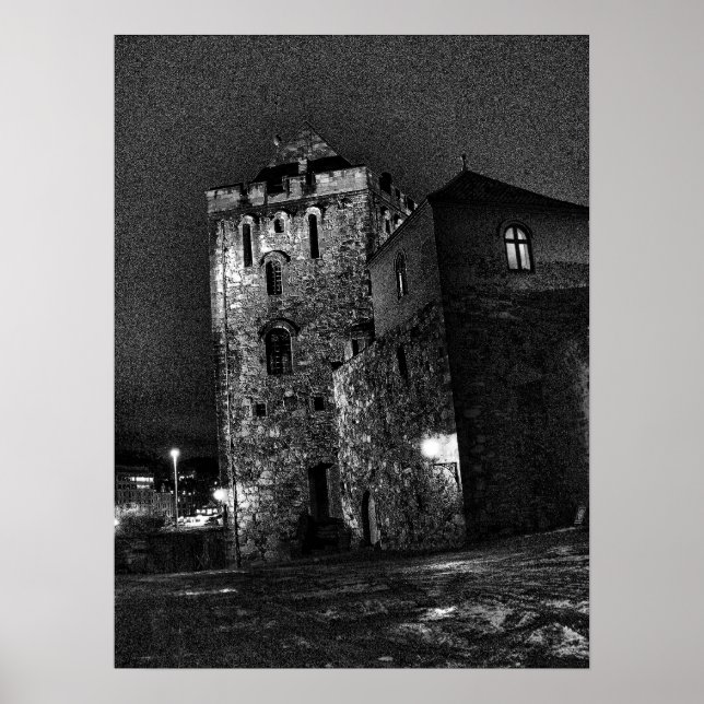 Póster Castillo en Bergen (Frente)