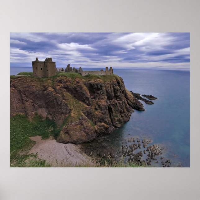 Póster Castillo en el acantilado (Frente)