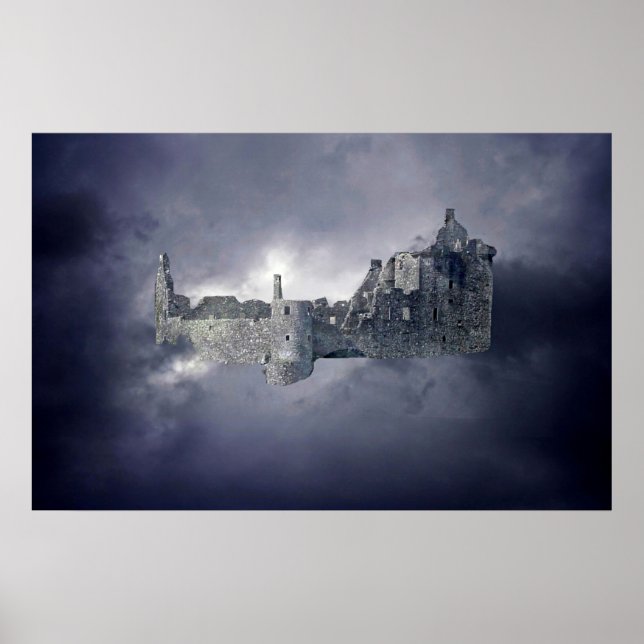 Póster Castillo en el cielo (Frente)