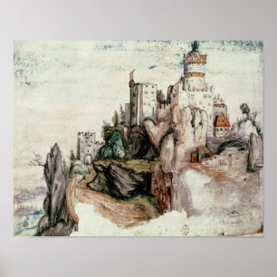 Póster Castillo fortificado