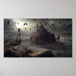 Póster Castillo gótico