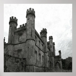 Póster Castillo gótico