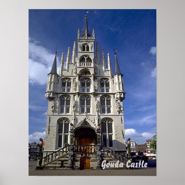 Póster Castillo Gouda, poster (Frente)