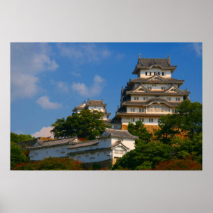 Póster castillo himeji
